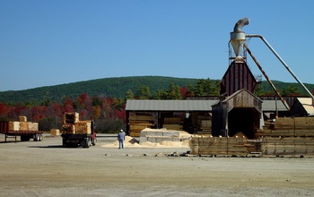 Jobs in New England's wood products industry are gained from land conservation.